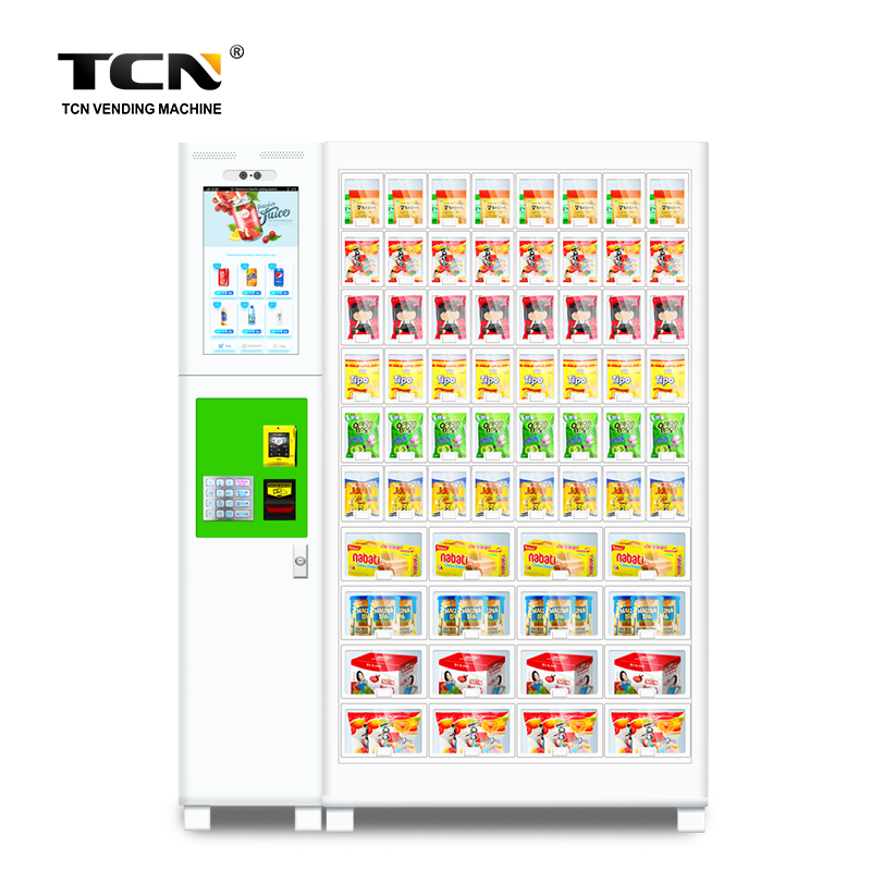 TCN-ZK(22SP)+BLH-64S TCN vending locker snack vending machine