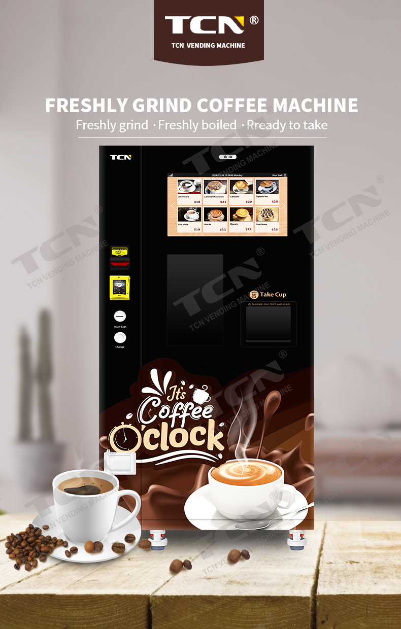 TCNNCF7N(H22) fresh ground coffee freshly brewed coffee vending