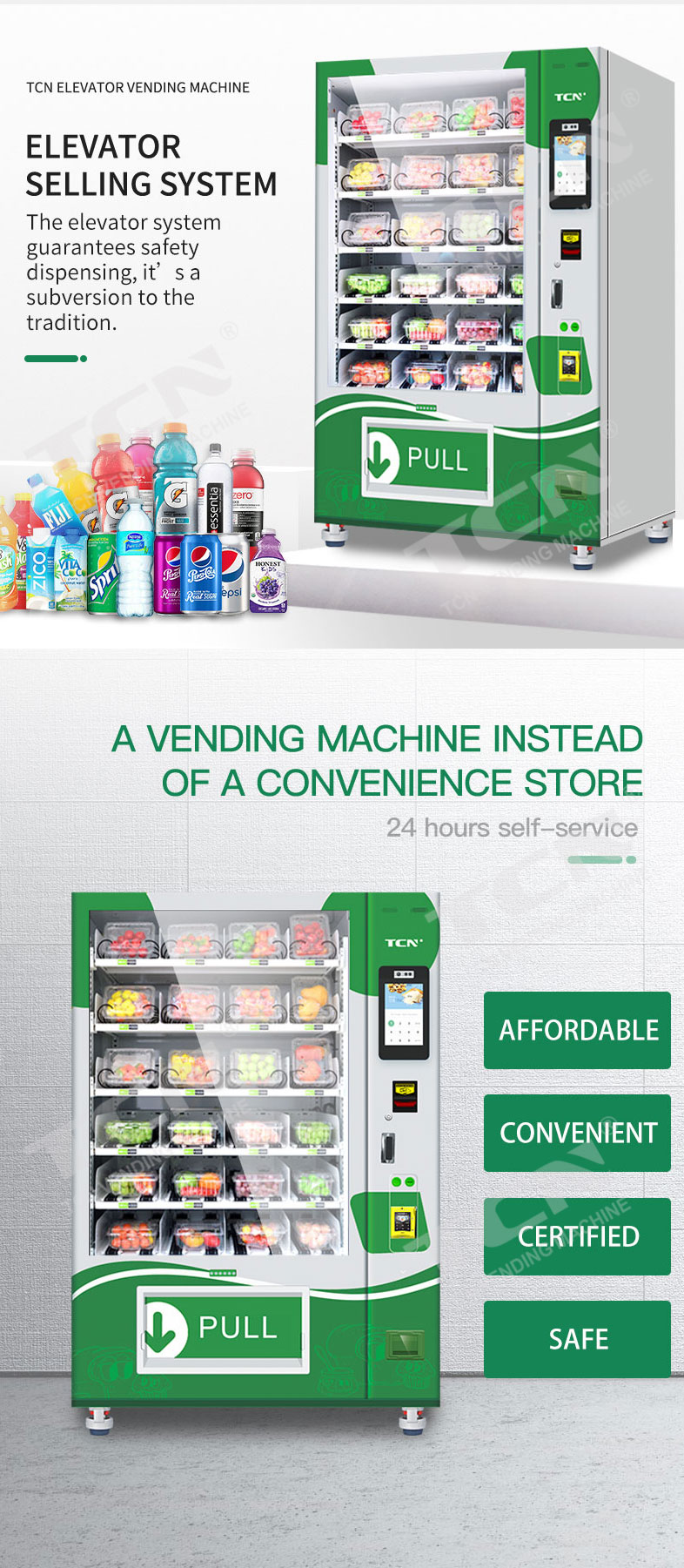 fresh food vending machine