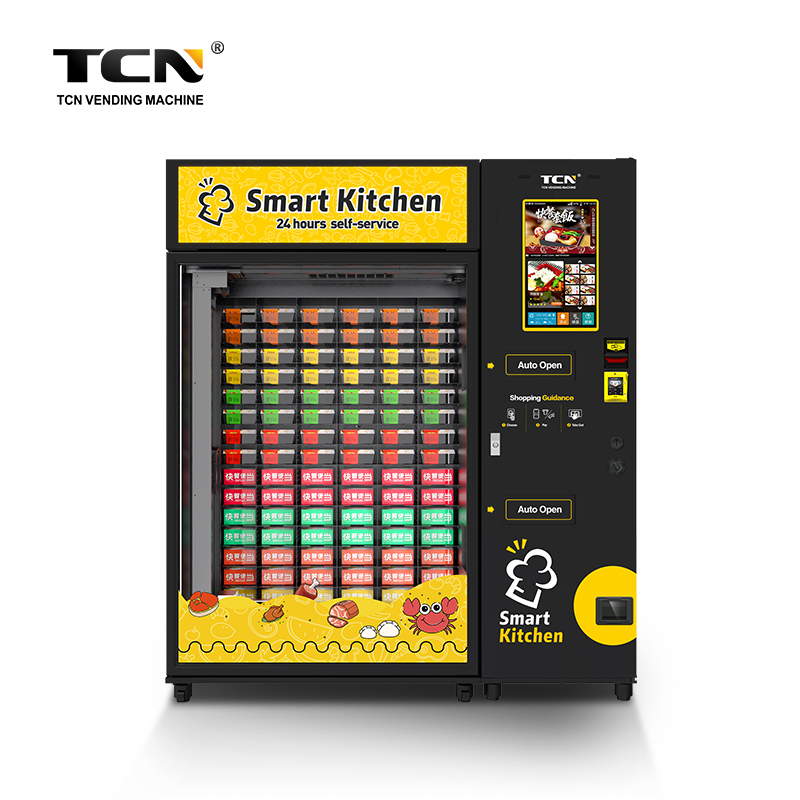 Double Microwave Hot Food Vending Machine