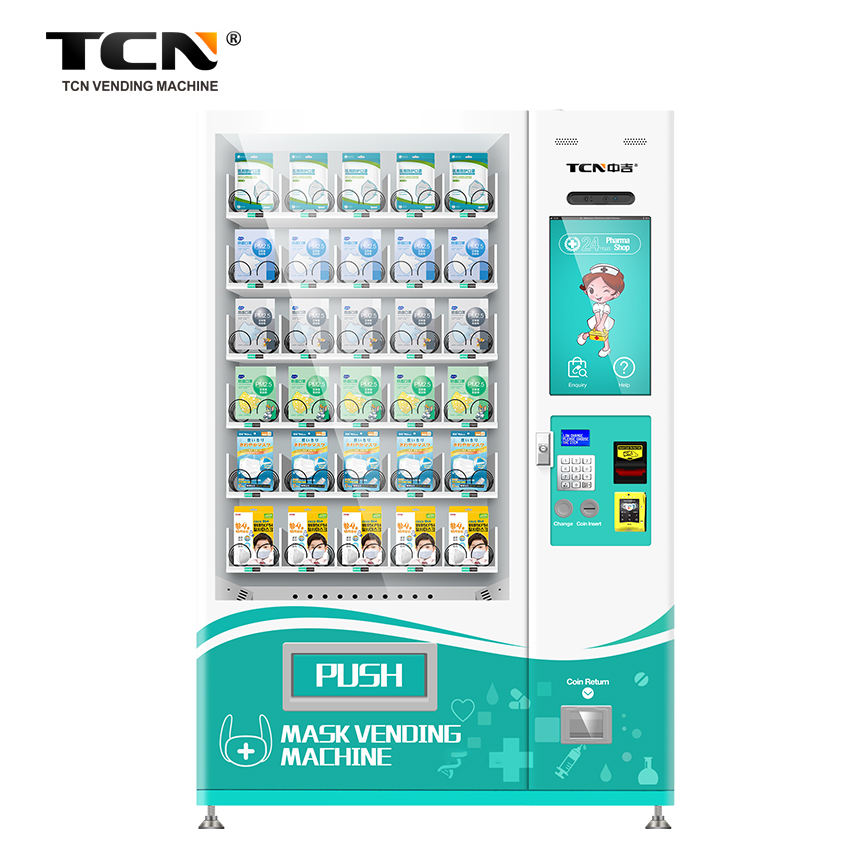 TCN 24 Hours Self-service Skin Care Face Mask Surgical Mask Vending Machine