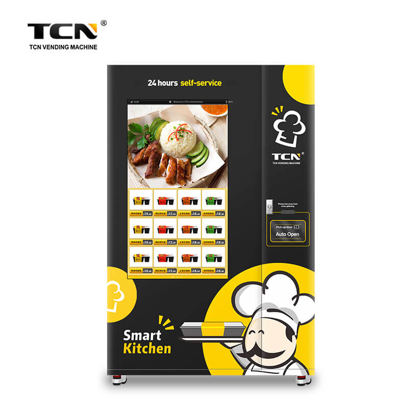 TCN Box Lunch Vending Machine with 49" HD Touch Screen