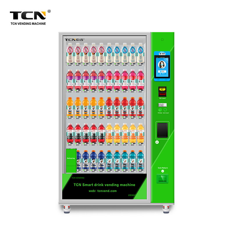 TCN-CCH-10N(V10) automatic drink energy can cold drink vending machine with coin