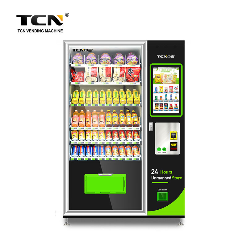 TCN-CSC-10C(V22) New model Large Capacity Automatic Snack Drink Vending Machine