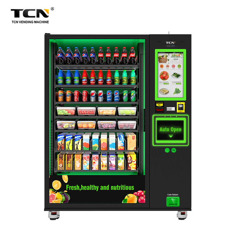 TCN-CFS-11G(V22) TCN Healthy Fresh Vegetables Salad Fruit Vending Machine With Touch Screen