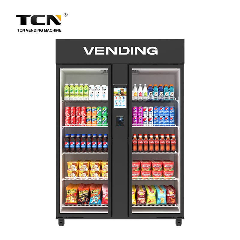 TCN-CFZ-1300-V10 Al Vending Machine Smart Cooler Support Nayax Payment