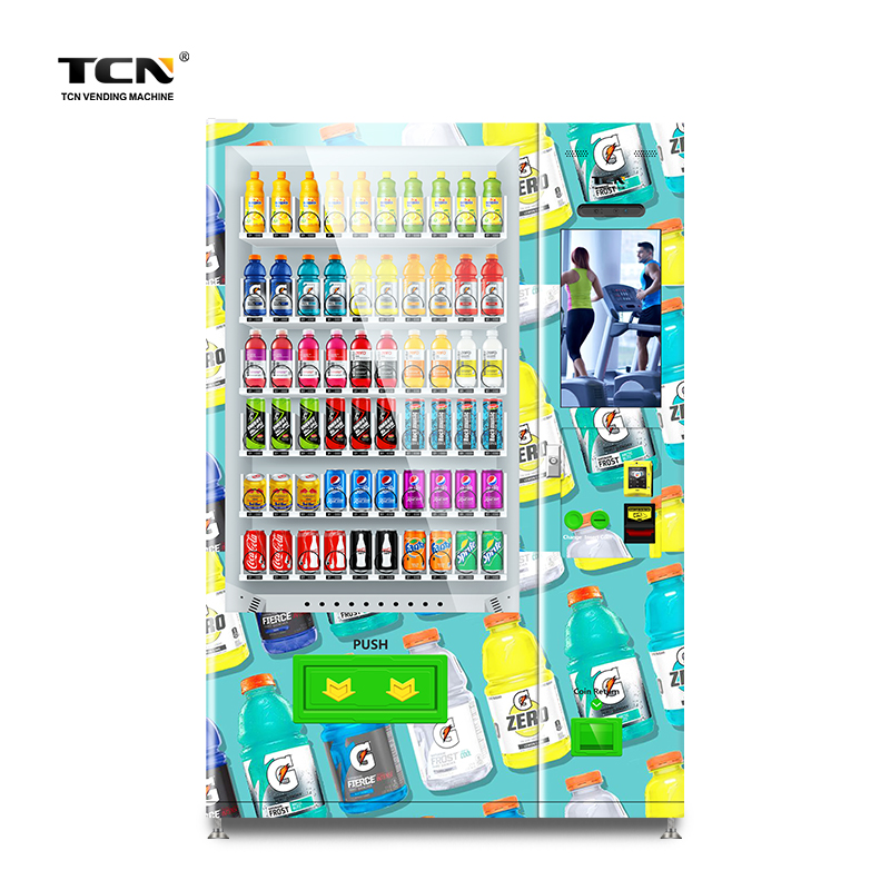 TCN-CSC-10C(22SP) gym food and drink gym vending machine fitness vending machine