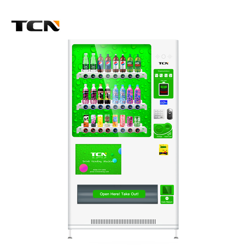 TCN-CMC-03N(H32) OEM ODM automatic cola bottled canned drink vending machine