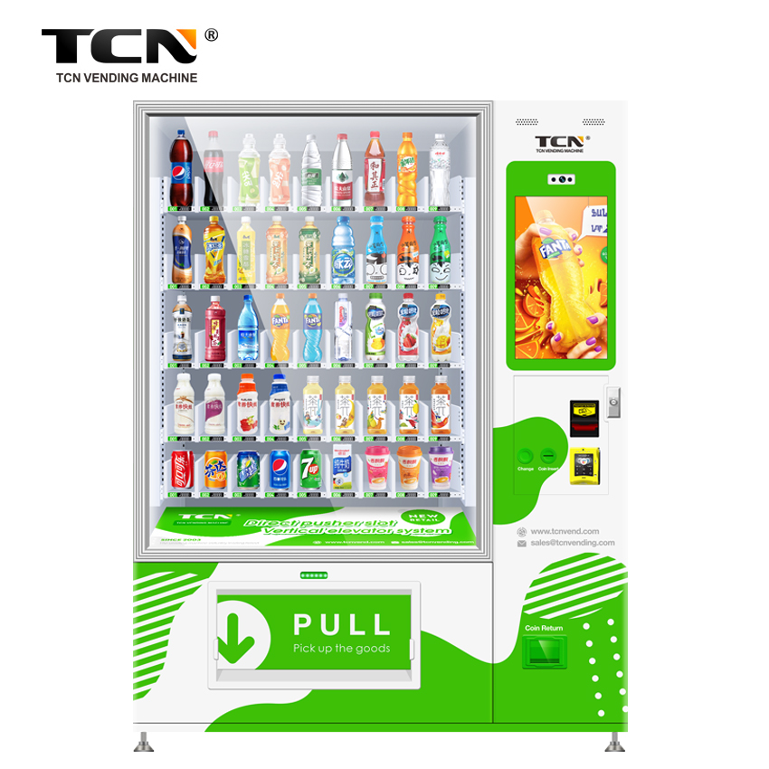 TCN-D900-11G(22SP) Fresh Healthy Fruit and Salad Vending Machine With Elevator system