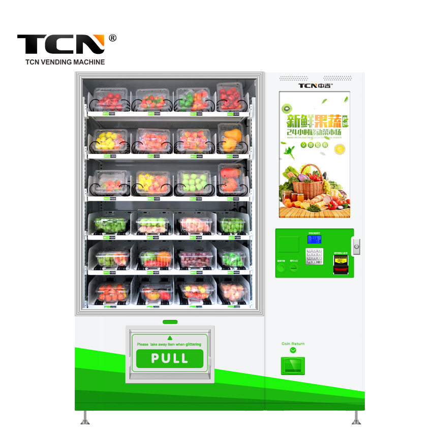 TCN-D900-11L(32SP) intelligent Fruit and Salad vending machine