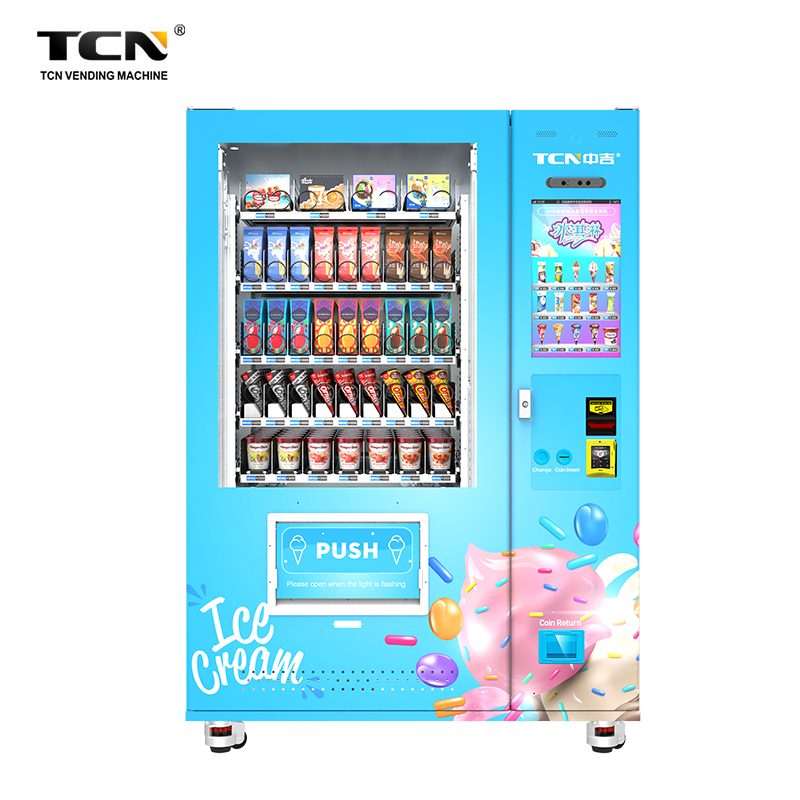 TCN-FEL-9C(V22)-LD OEM/ODM ice cream frozen food vending machine for supermarket