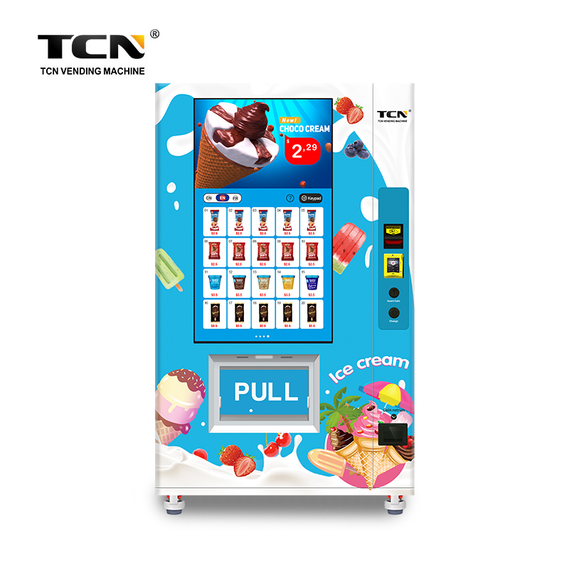 TCN-FEL-9G(V49) cone ice cream vending machine frozen food vending machine