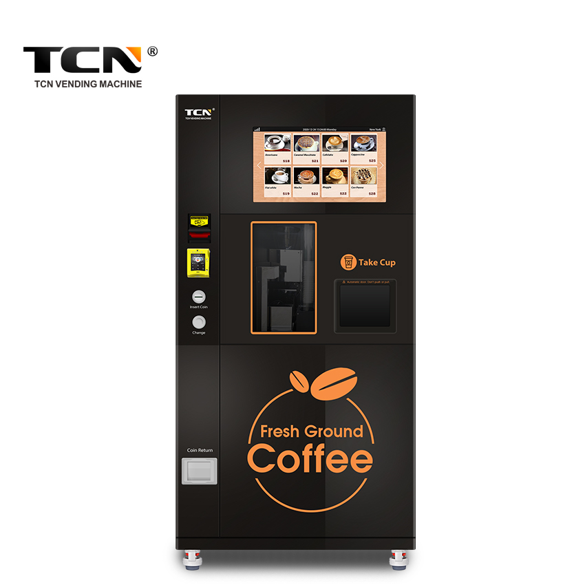TCN-NCF-7N(H22) fresh ground coffee freshly brewed coffee vending machine