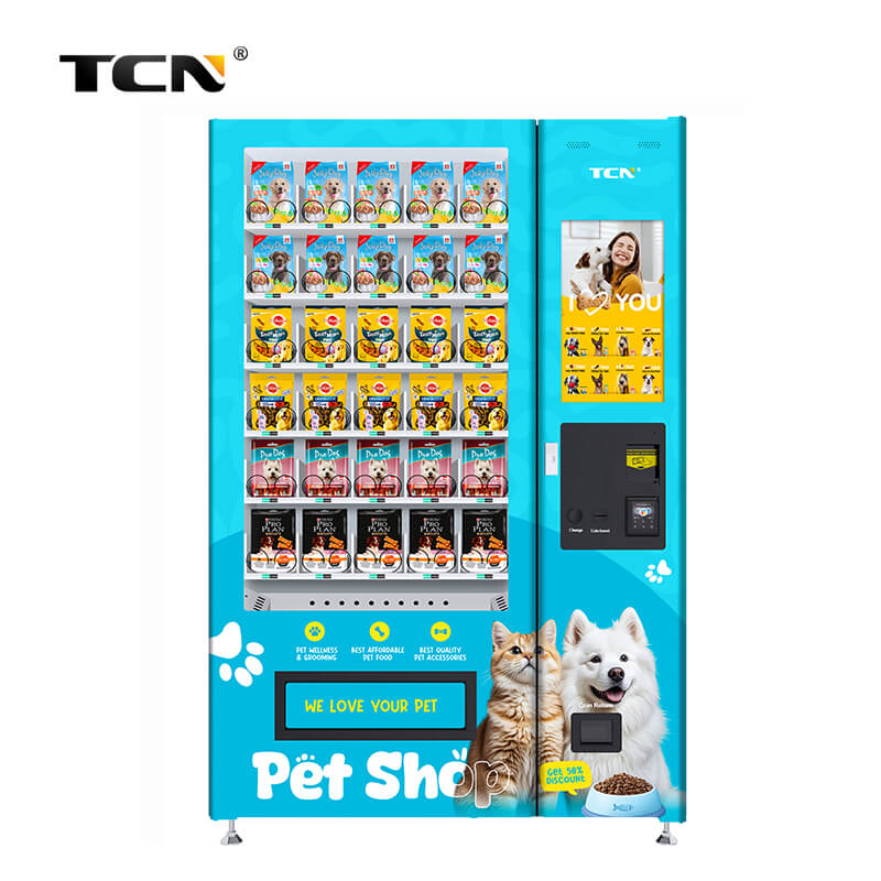 TCN-NSC-10C(22SP) Pet Vending Machine for Pet Food, Treats & Supplies