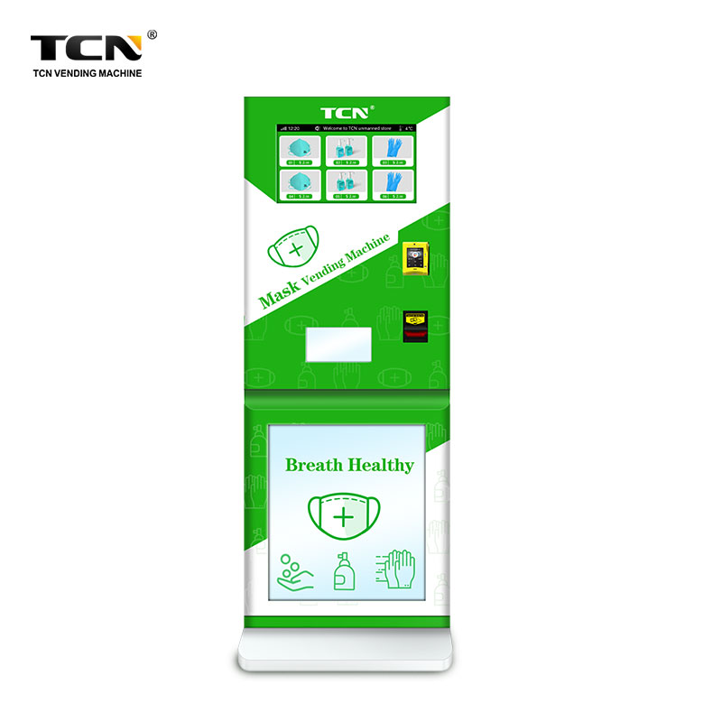 TCN-NSC-2N 24h Hand Soap Disinfection N95 Face Mask Vending Machine