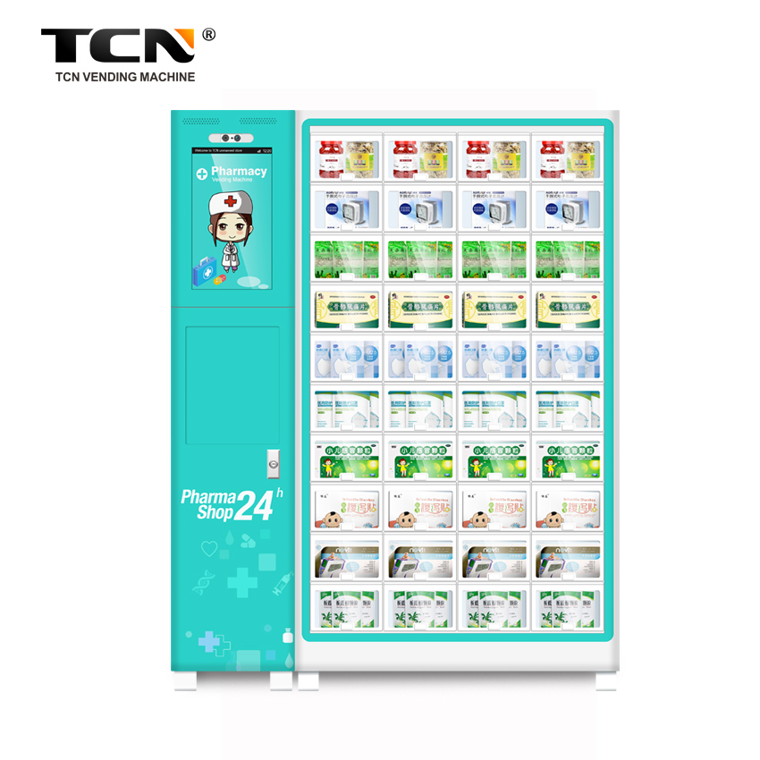 TCN-ZK(22SP)+BLH-40S Pharmacy product vending machine Medical supplies vending machine Surgical mask vending machine