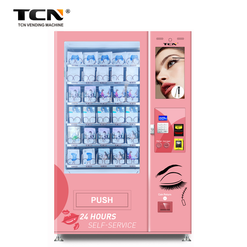 TCN-S800-10C(22SP) TCN Cosmetics mask Panitos Desinfectantes Eye Lashes Vending Machine