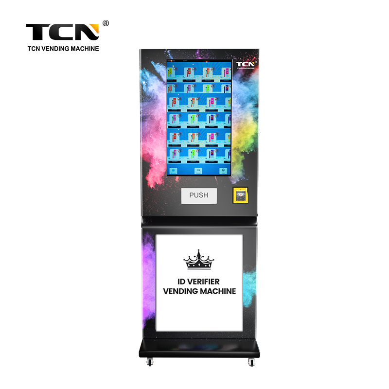 TCN Wall Mounted Vending Machine With Scanner TCN-NSC-2N(V32)-GM