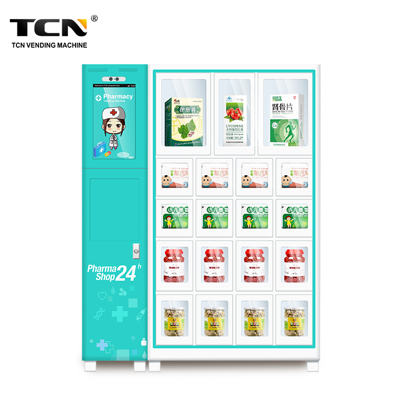 TCN-ZK(22SP)+BLH-19S TCN Disinfection supplies sterilization wipes facemask vending machine