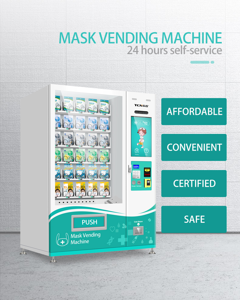 automat za prodaju maski za lice