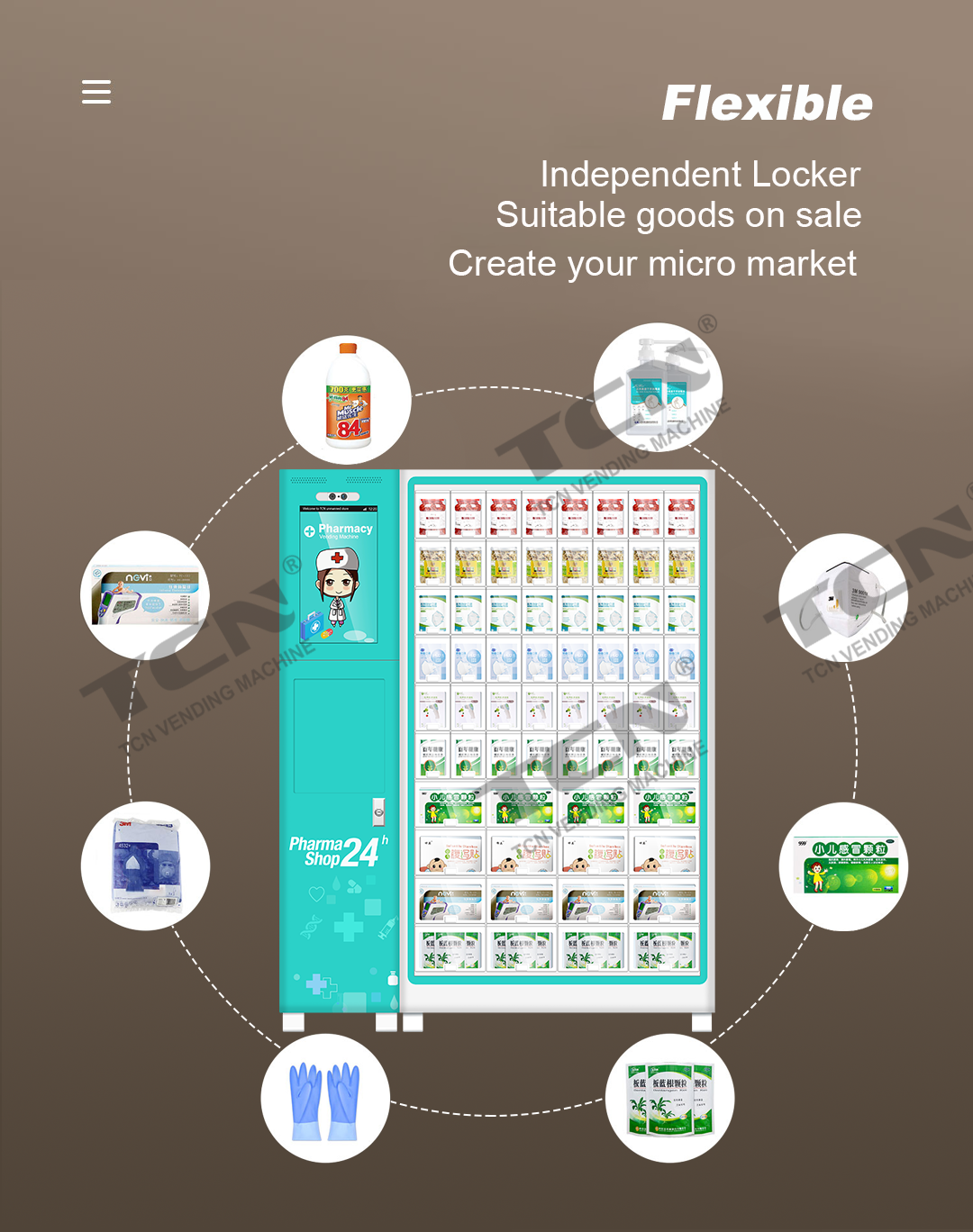 distributeur automatique de pharmacie