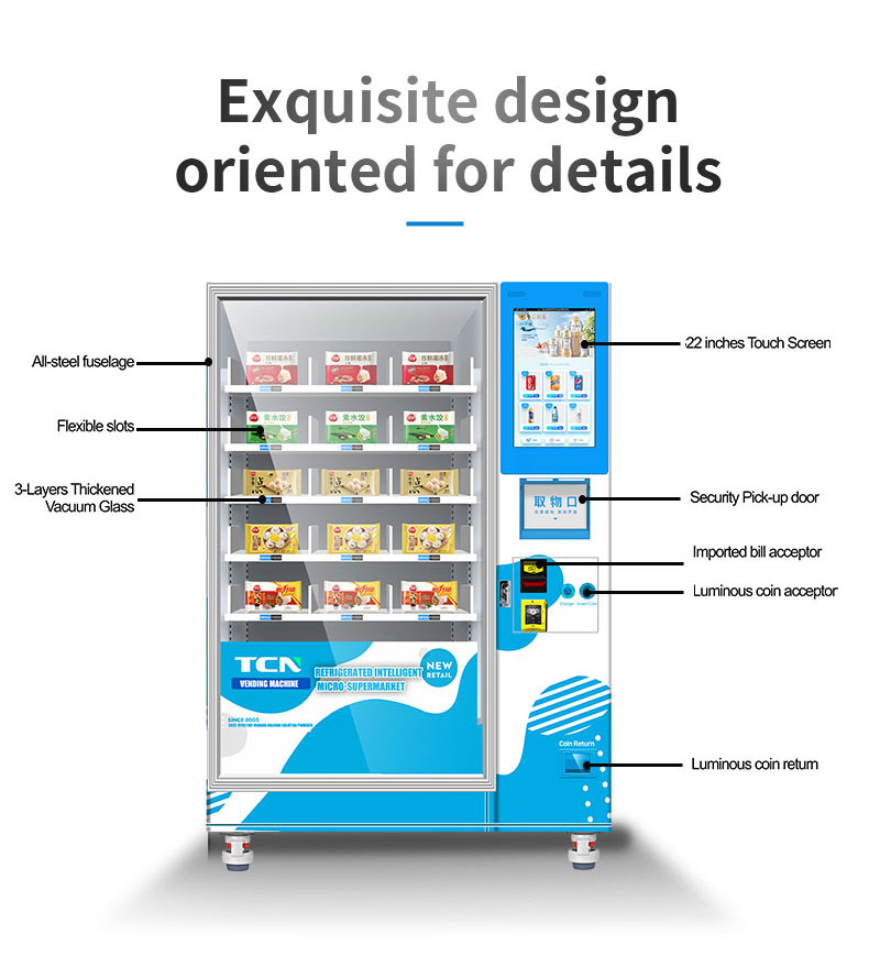 frozen meat vending machine