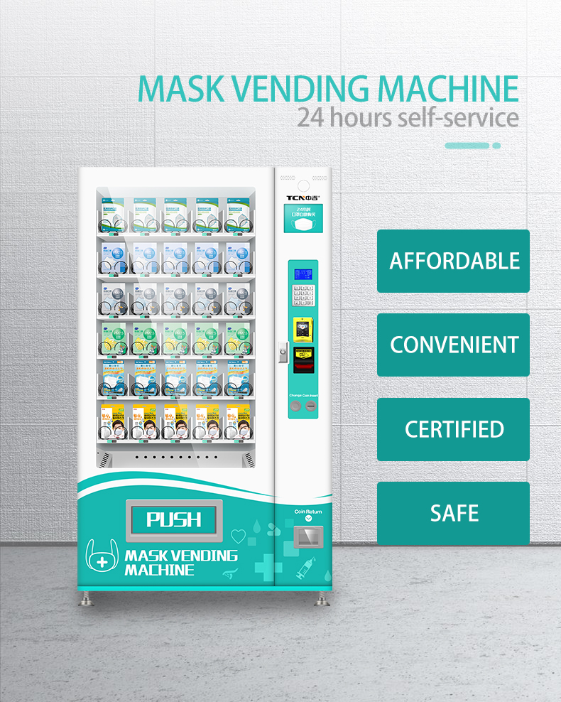automat, mašina za prodaju maski
