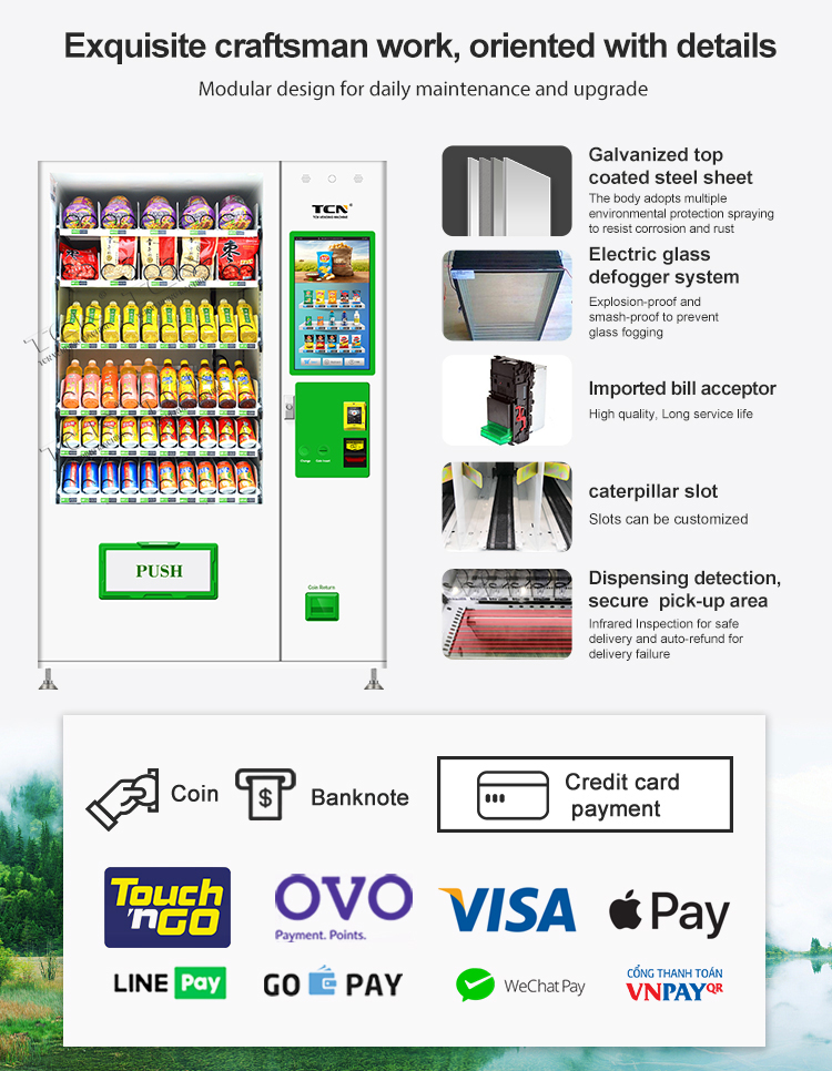 distributeur automatique de produits frais