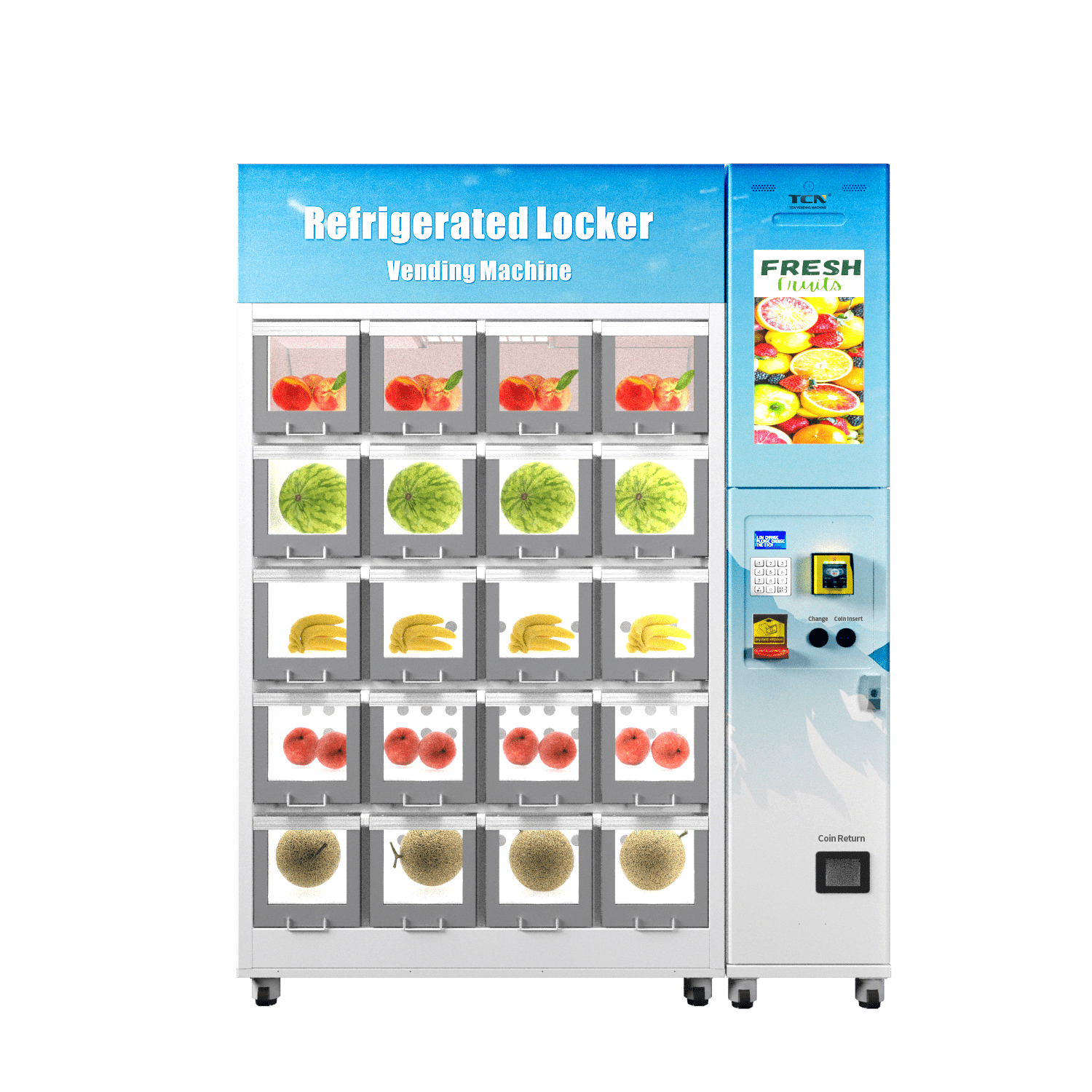 Refrigerated Locker Fresh Fruits Vending Machine