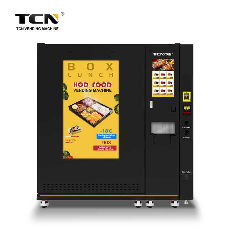 TCN-FFM-8V(V55)+TCN-FFM-ZV(V22) Hot Food Vending Machine Refrigerate at -18 C