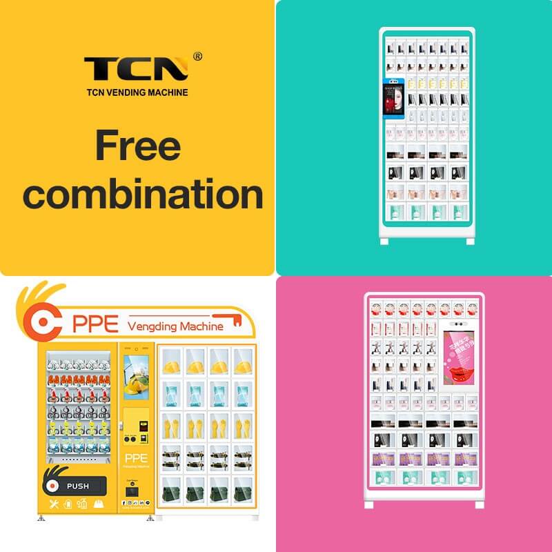 TCN PPE የሽያጭ ማሽን ዓይነቶች