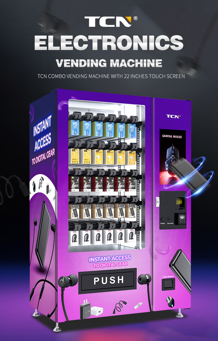 TCN electronics vending machine