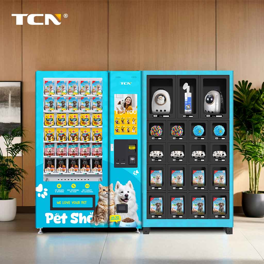 TCN dog wash vending machine