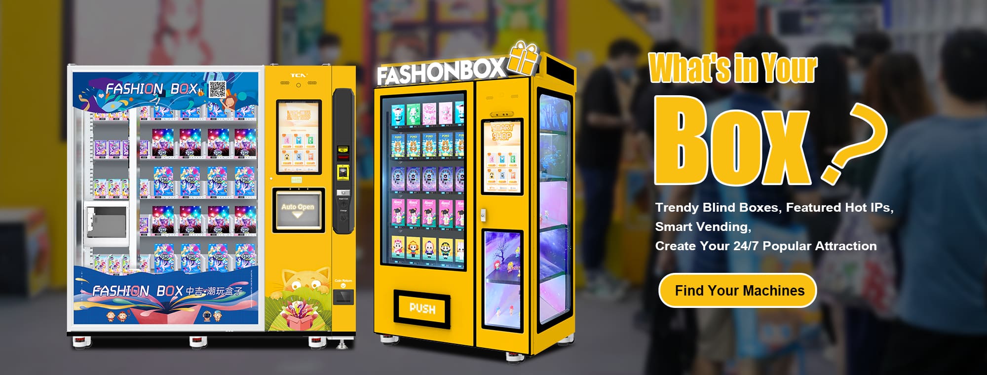 TCN OEM ODM vending machine solution provider with 200,000m² plant, 21 years experience, and 300,000 unit annual capacity.r