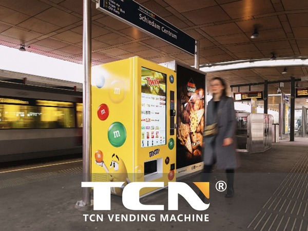 TCN Smart vending machine installed in Station