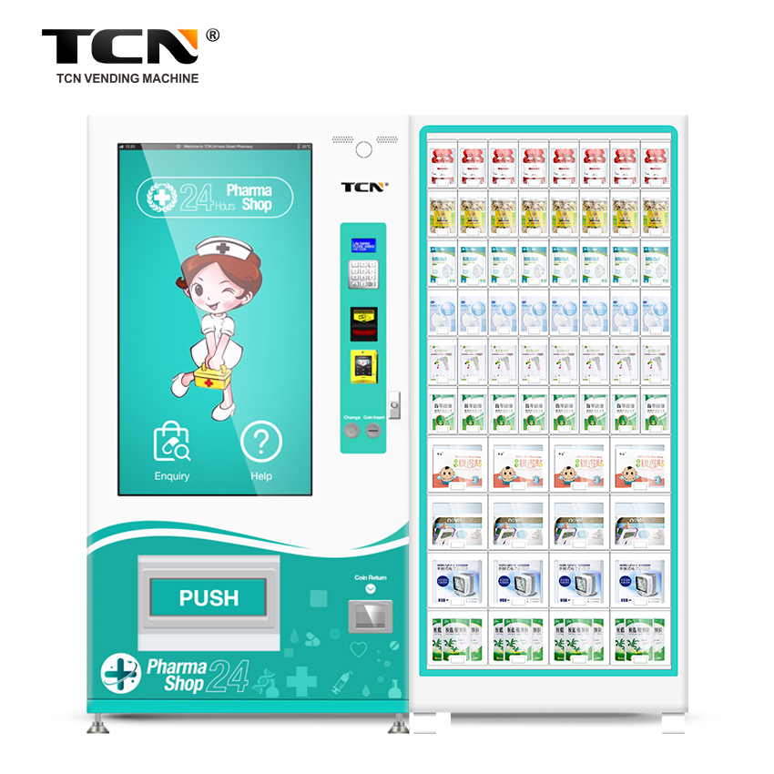 TCN-CSC-8C(50SP) Madical Pharma Shop Locker Vending Machine Solutions