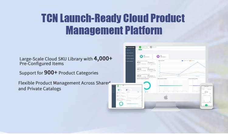 TCN cloud product management platform: large-scale 4000+ SKU library and 900+ categories for remote smart vending fleet management