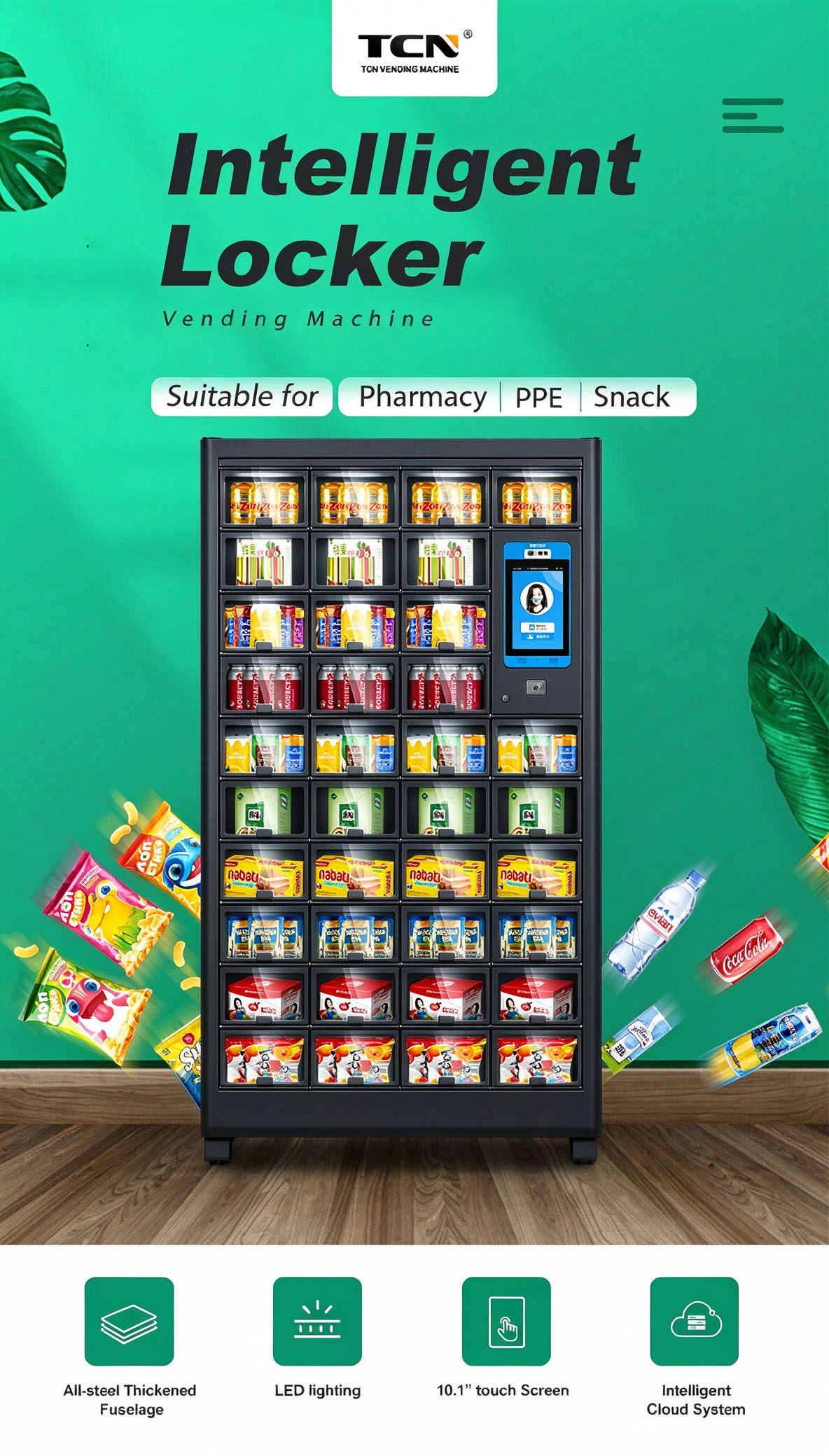 TCN-NLC-37(V10) TCN lockerautomaat